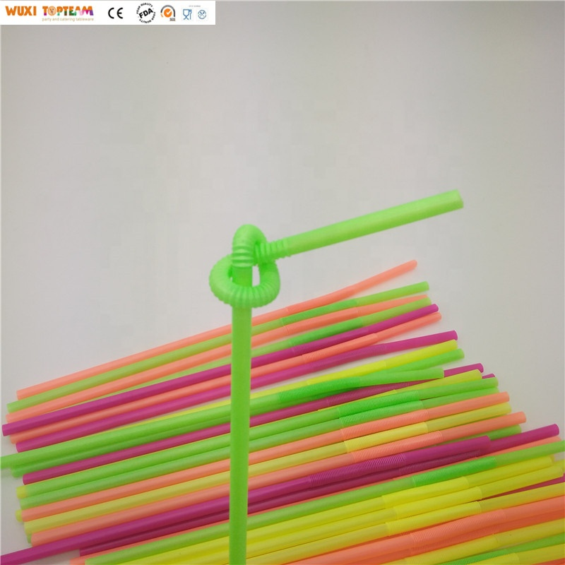 Customized Biodegradable PLA Straws NO Plastic Compostable Smoothie Straw Disposable Drinking Straw