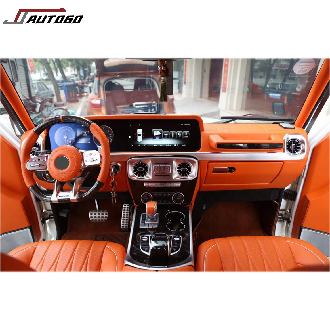 Auto Modification Interior Conversion Upgrade Kits For Benz G W463 00-18 upgrade to W464 G63 B-Brabus latest style assembly