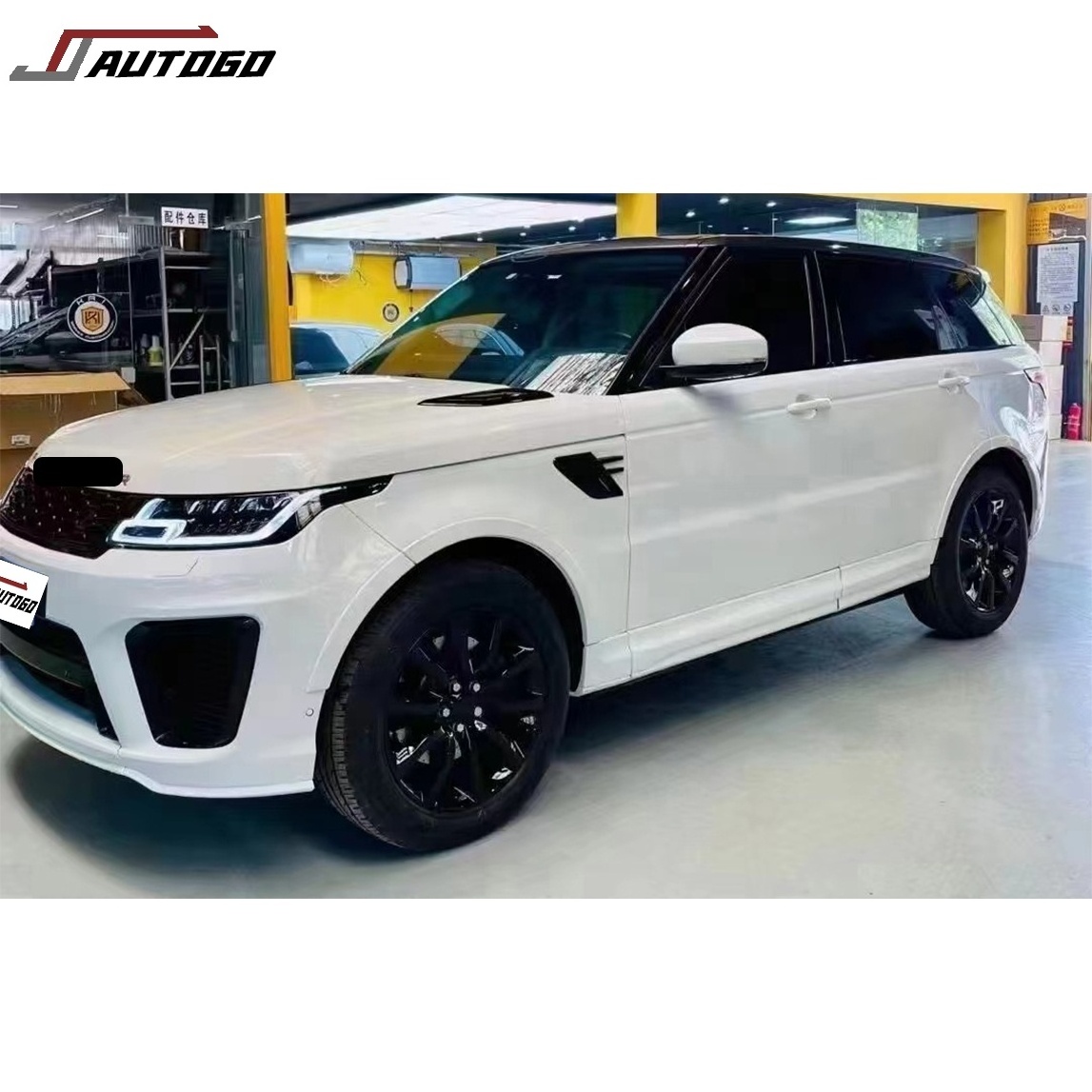 High Quality Body Kit For Land Rover Range Rover Sport 2014-2017 L494 Change to Sport 2020 SVR Style Front Rear Bumper assy