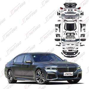 Auto Modification Conversion Body Kit For BMW 7 serie F02 2008-2015 Upgrade to 2019 G11 G12 LCI M760 bumper assembly Lamp assy