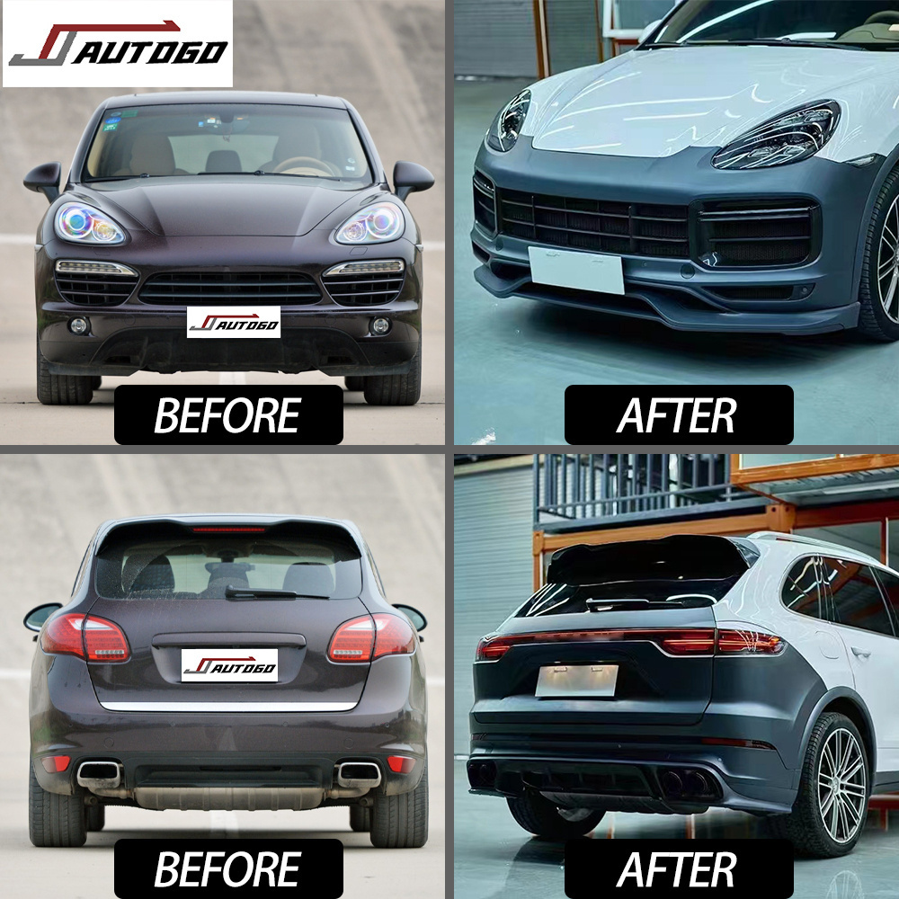 2023 New Design old to new Body Kit For Porsche Cayenne 958.1 2011 2012 2013 2014 2015 2016 2017 Upgrade to 2018+ Lamp assembly