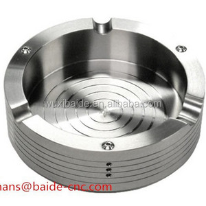 Custom Metal Titanium Stainless Steel Premium Ashtray with 3 Lighter Rods Good Price CNC Machining Parts Manufacturer