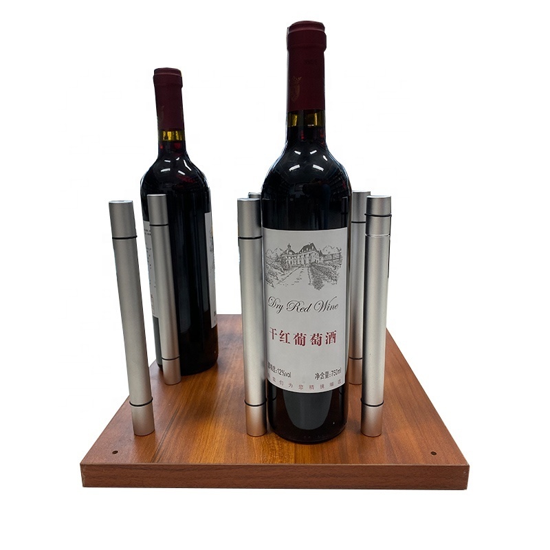 cheap wholesale bottle storage display red wine display rack