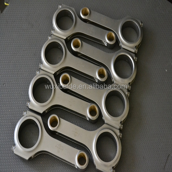 Customized Titanium Engine Racing Connecting Rods for Chevy Golfcart Engine Parts Crankshaft Piston Rods H Beam