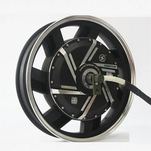 17inch 3000W High Power 5000w 8000w Fast Speed 120km/h hub motor for Electric Motorcycle