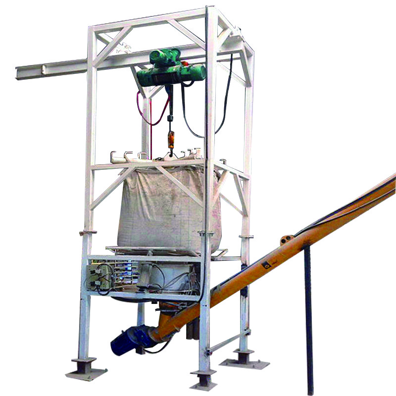 Super Sack Discharge Equipment Jumbo Bag Discharger 1000kg Big Bag Unloader Unloading Cargo Plc,motor ISO9001:2008 Provided