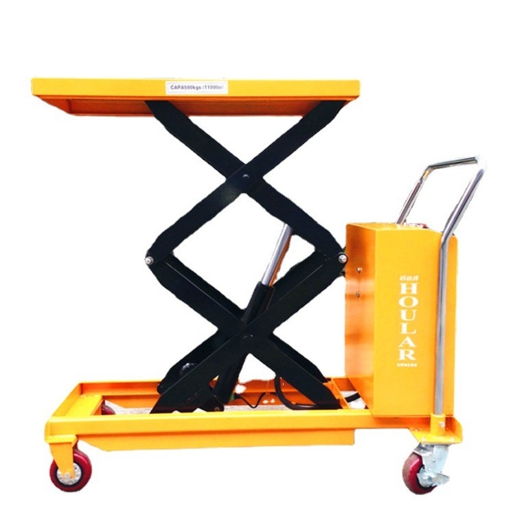 All Terrain Mobile Mini Electric Drive Self Leveling Crawler Tracked Scissor Lift Man Lift Platform for Sale Mexico Japan Turkey