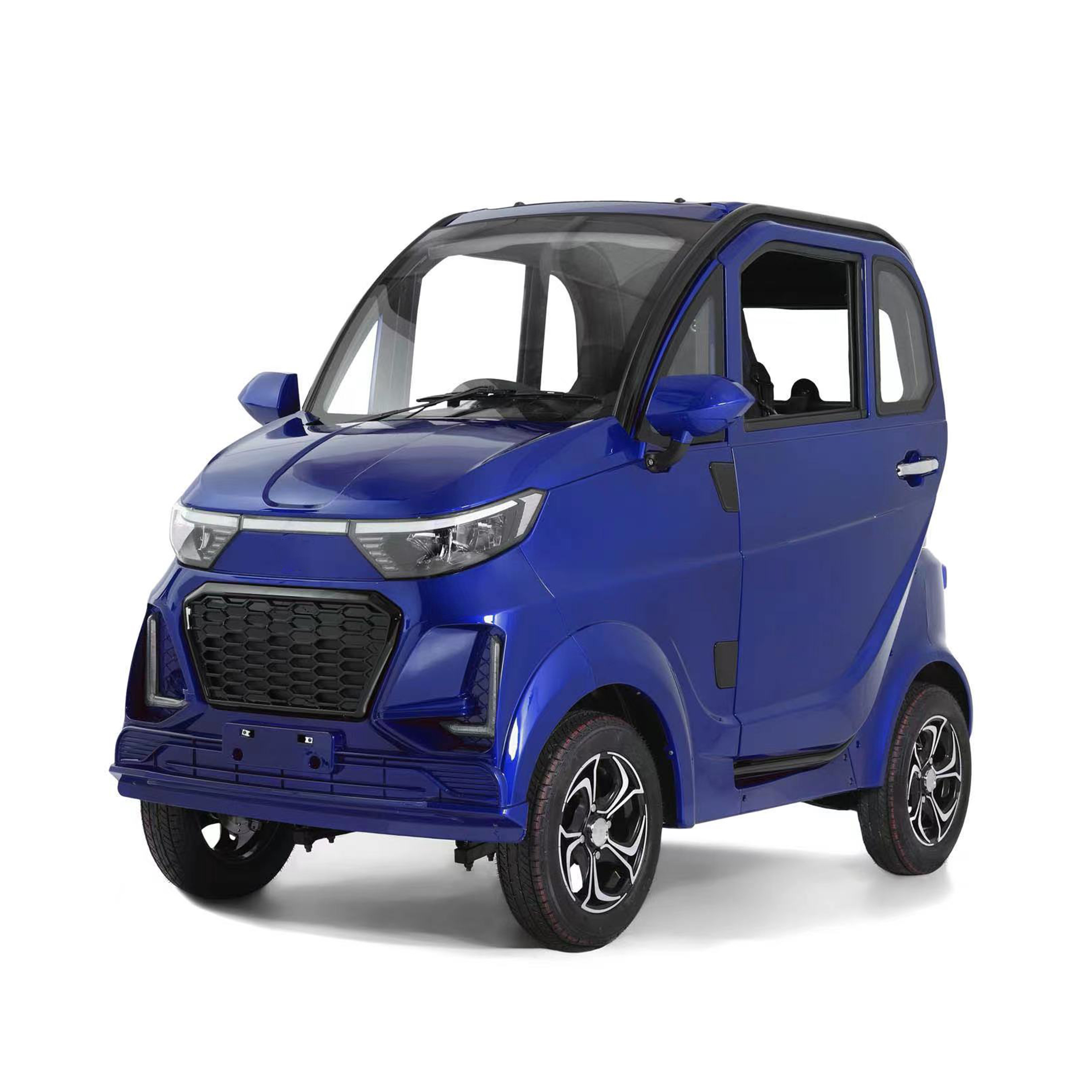 Chinese Four Wheel Mini Electric Cabin Scooter Car fully-enclosed-mobility-scooter, Two Seater Small Mobility Scooters