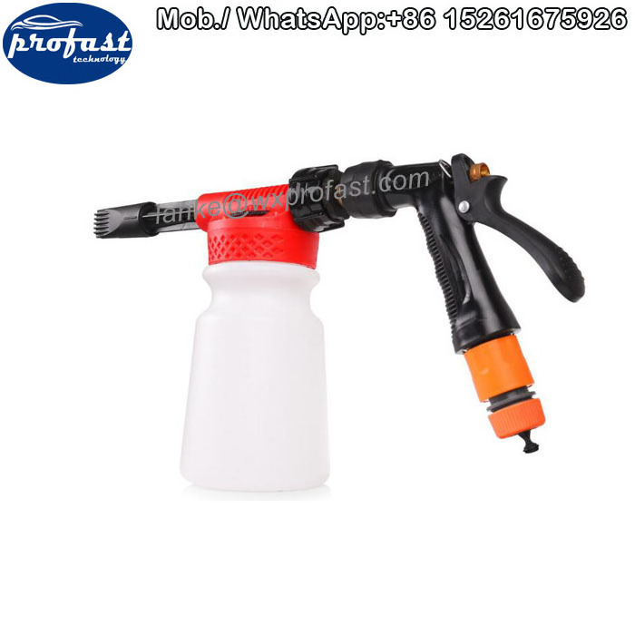 Car Wash Tool Garden Hose Foam Sprayer Car Wash Sponge With Handle Foam Gun Tips