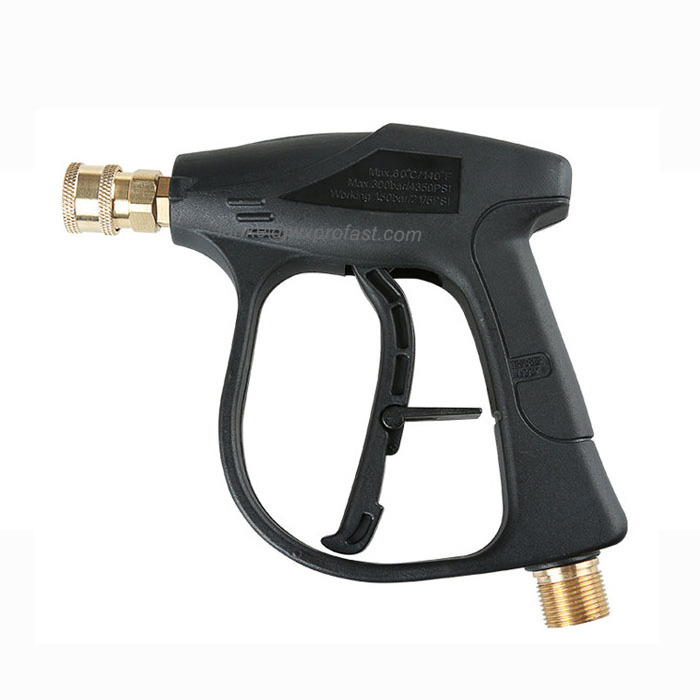 High Pressure Car Wash Washer Brass Valve Cleaning Spray Gun with 1/4 Quick Release Connector