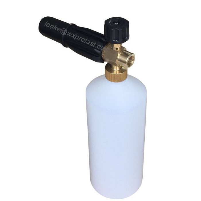 Customize Classical Style High Pressure Water Spray Gun Foam Cannon Professional Heavy Duty Snow Foam Lance 1L