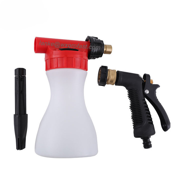 New Style Low Pressure Car Wash Foam Sprayer Car Cleaning Tools Garden Hose Adjustable Nozzle Foam Gun