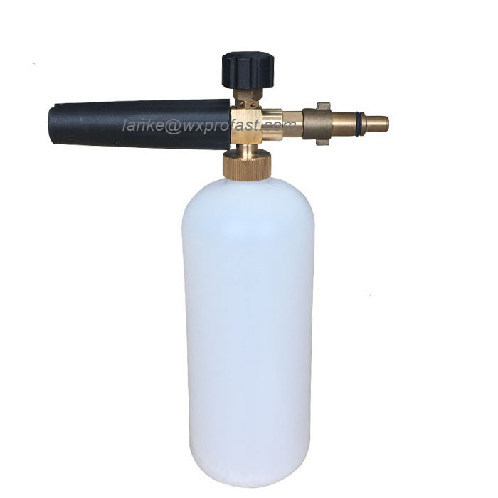 High Pressure Quick Release Foam Pot Car Wash Foam Spray Water Hose Soap Dispenser Snow Foam Lance