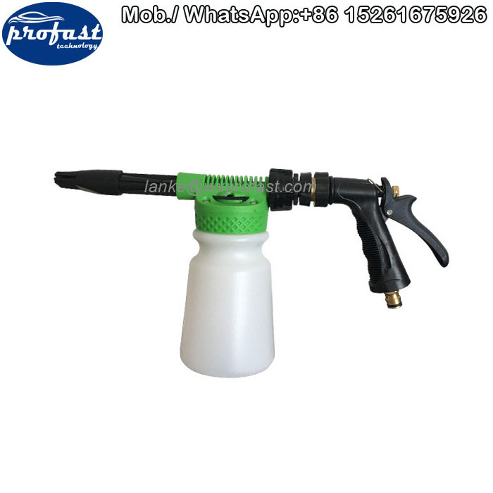 Car Wash Tool Garden Hose Foam Sprayer Car Wash Sponge With Handle Foam Gun Tips