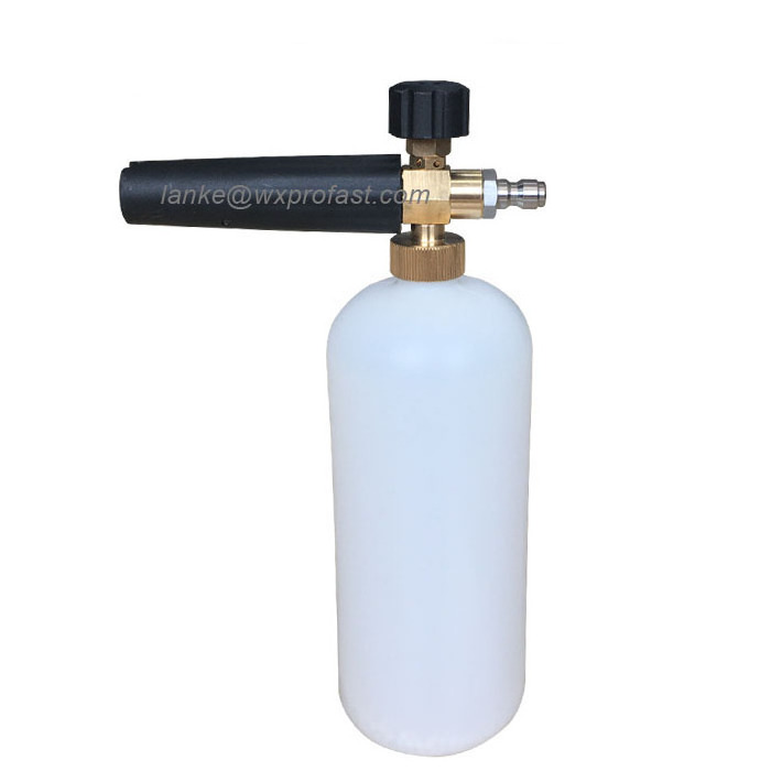 High Pressure Quick Release Foam Pot Car Wash Foam Spray Water Hose Soap Dispenser Snow Foam Lance