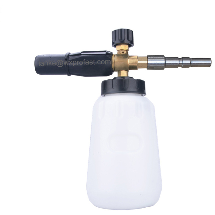 High Pressure Washer Car Cleaning 1L Foam Blaster Wide Filling Bottle Kacher Snow Foam Lance Foam Cannon