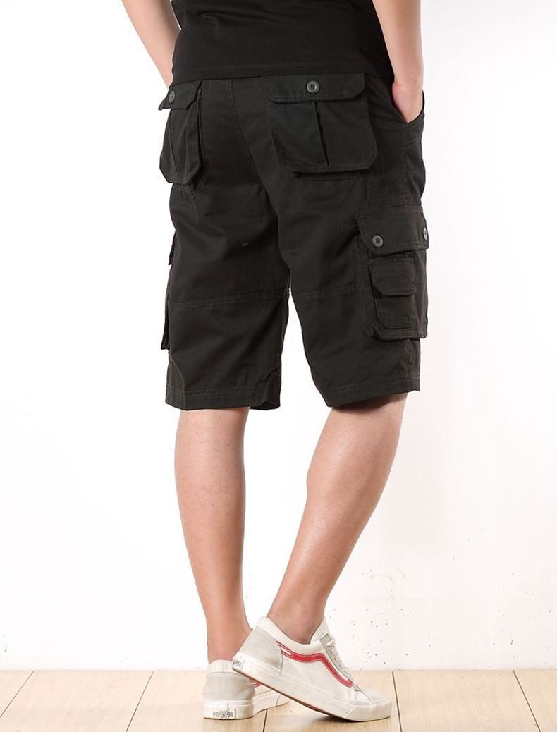 Wholesale Casual Summer Outdoor Cotton Men Half Pants 6 Pocket Cargo Shorts For Men