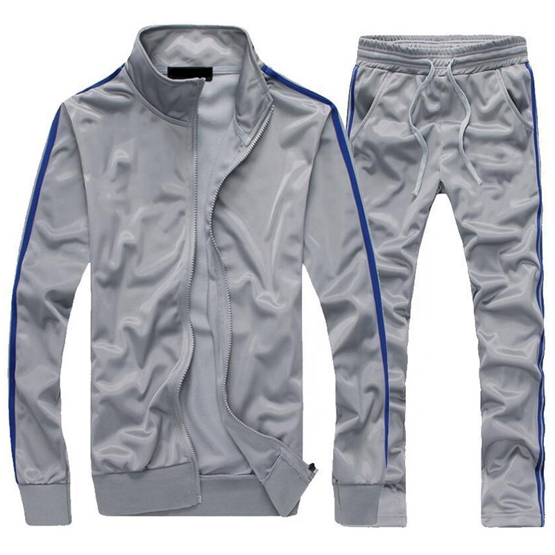 Custom spring blank mens definition can printing two piece jogging suit