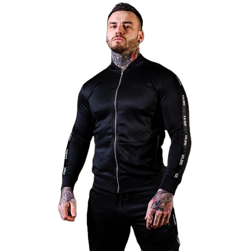 Custom spring blank mens definition can printing two piece jogging suit