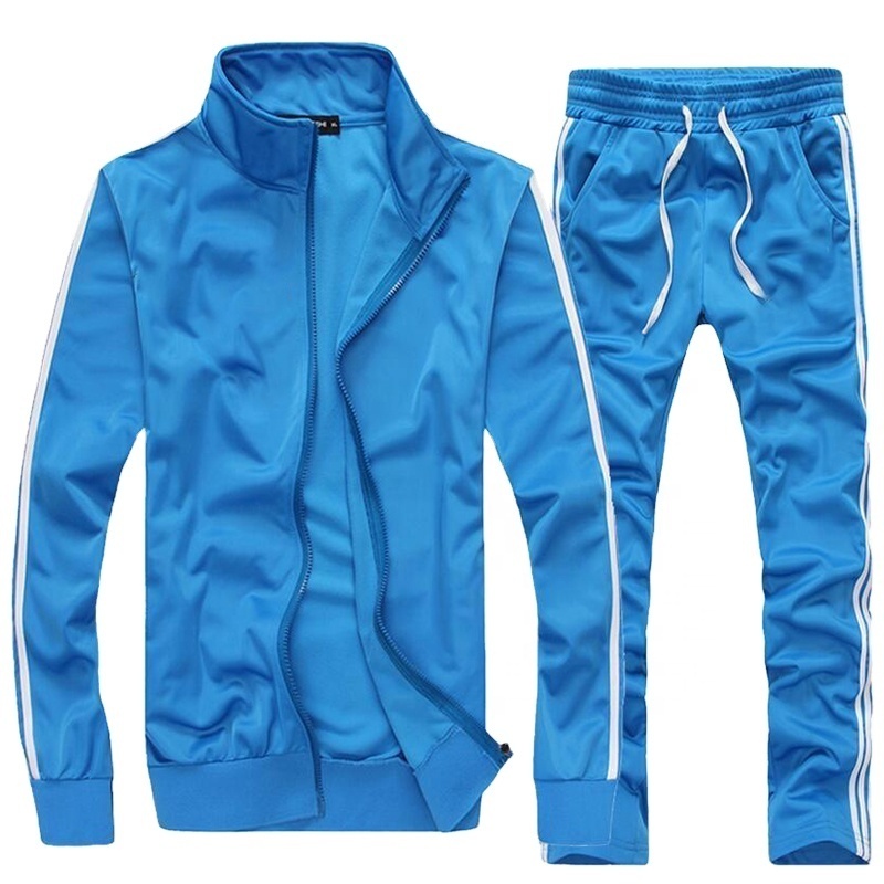 Custom spring blank mens definition can printing two piece jogging suit