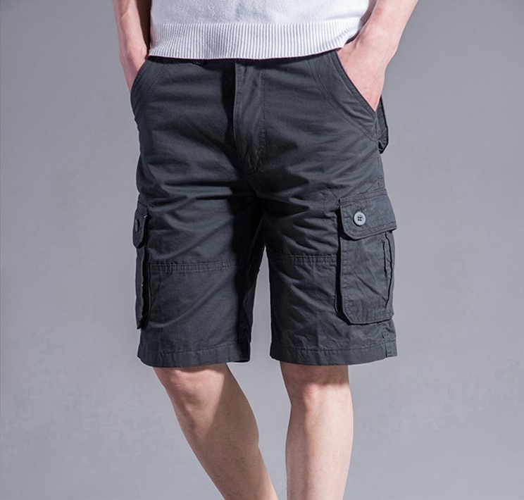 Wholesale Casual Summer Outdoor Cotton Men Half Pants 6 Pocket Cargo Shorts For Men