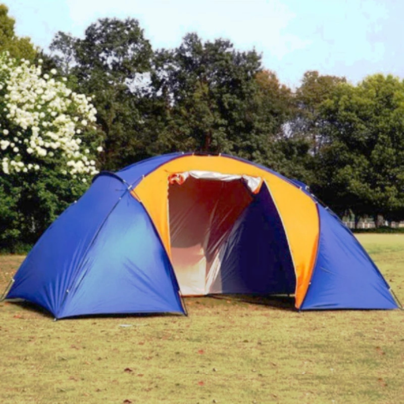 New design tents camping outdoor 4 Season Waterproof Family Glamping Big Camping  tent with two bedrooms and one living room