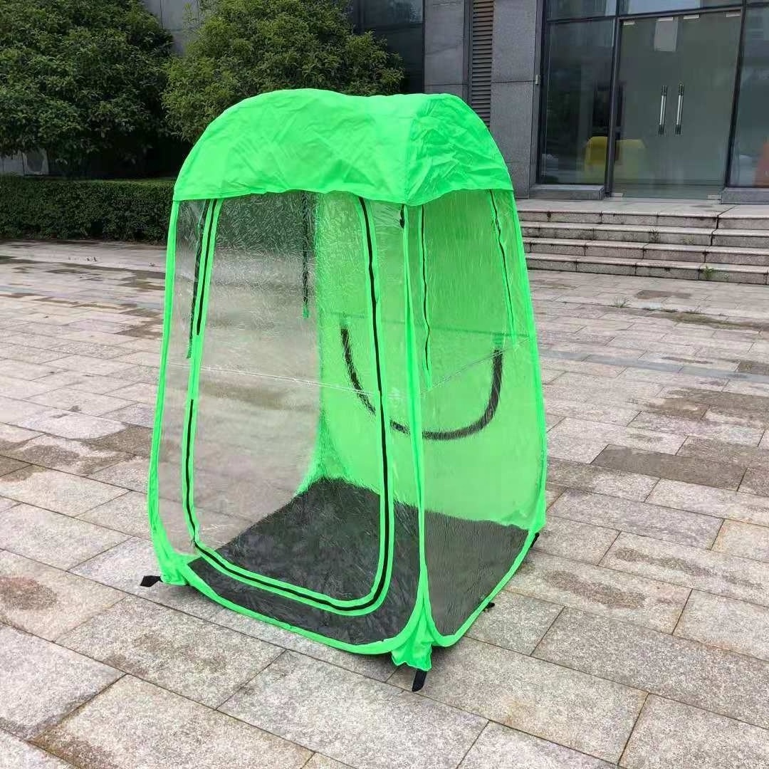 Outdoor Sports Shelter Weather Tent Single Person Portable Pop Up Tent Pods Rainproof Windproof Fishing Hiking Beach Canopy Tent