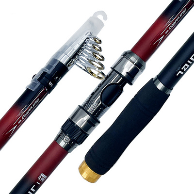 Cheap price 2.1m/2.4m/2.7m/3.0m/3.6m Sea Carbon Fiber Reel Fly Fishing Rods Blank Carp Rod Pole Fishing Rod Telescopic