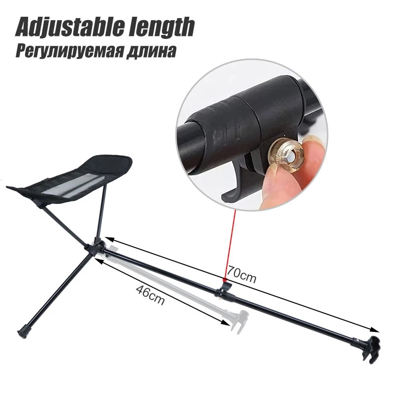 Portable Camping Chair Parts Camping Chair With Foot Rest For Travel Beach