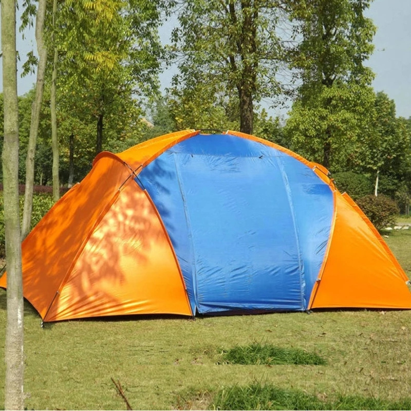 New design tents camping outdoor 4 Season Waterproof Family Glamping Big Camping  tent with two bedrooms and one living room