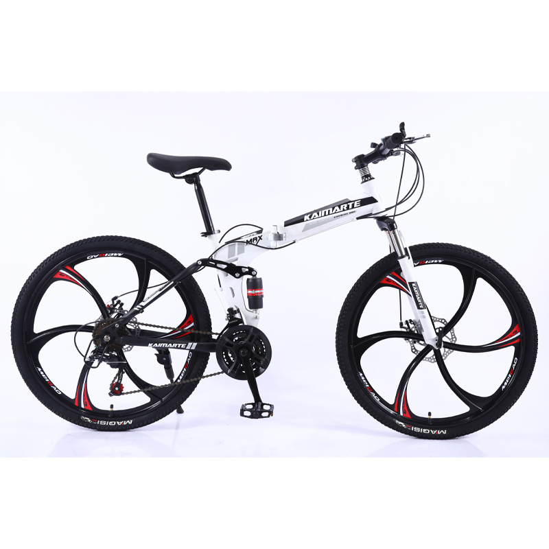 wholesale good quality full suspension mountainbike foldable 26 inch folding mountain bike