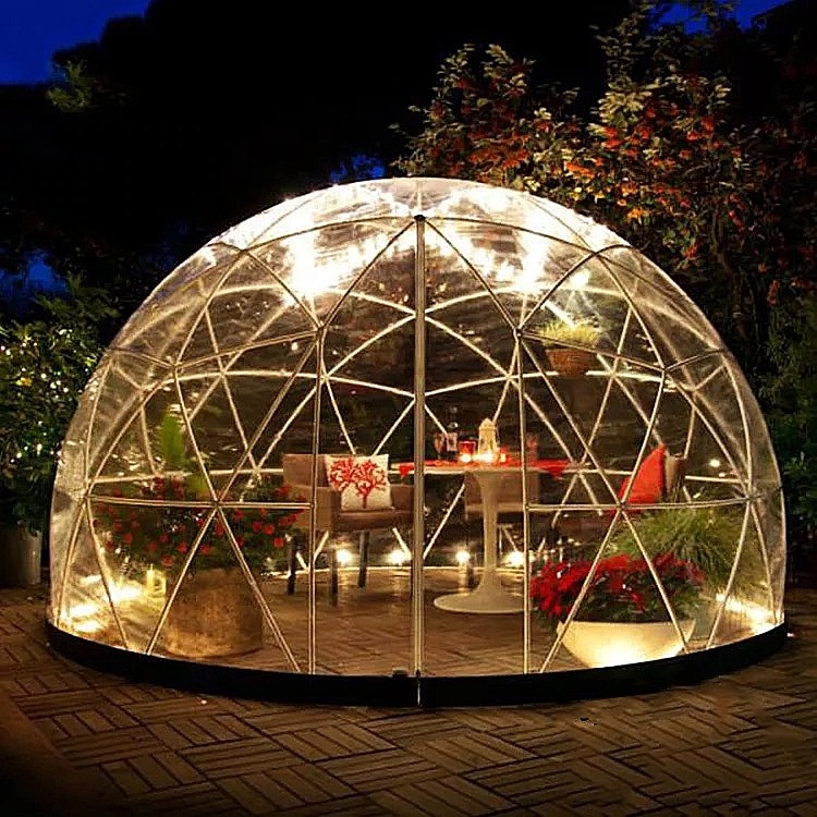 Festival Garden Family Event House Party Clear Dome House Waterproof And Wind Resistant Pvc Transparent Dome Tents for Party