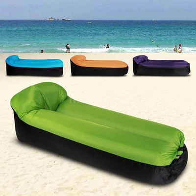 Top Selling wholesale Products Camping Inflatable Sleeping Bag Air Lounger  Lazy Sofa Bed With Carry Sleeping Bag