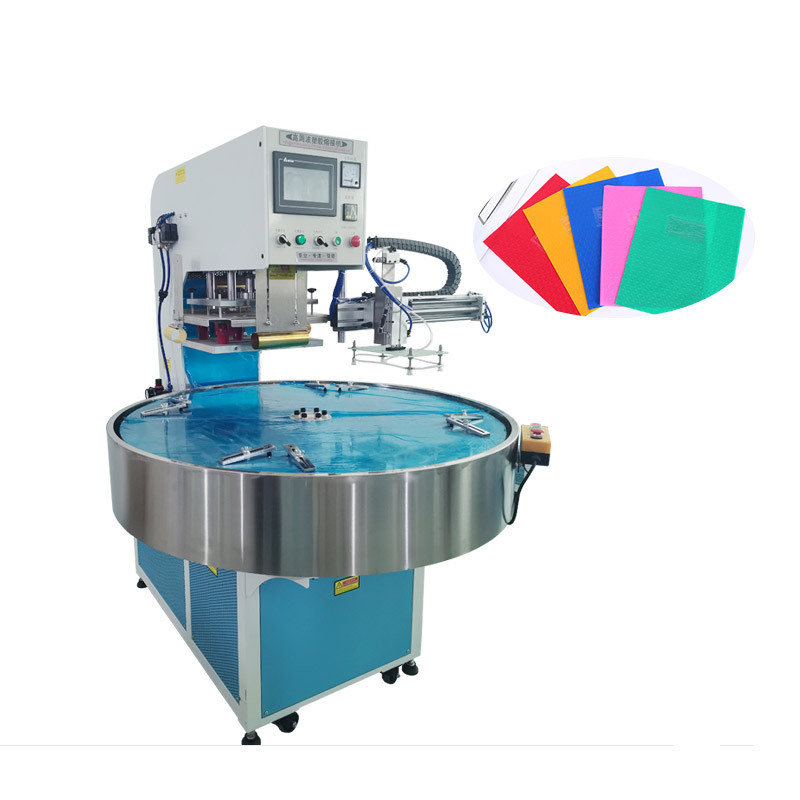 Semi Automatic Rotary Table Plastic High Frequency PVC Blister Pack Induction Heat Sealing Welding Machine for Blister Packing