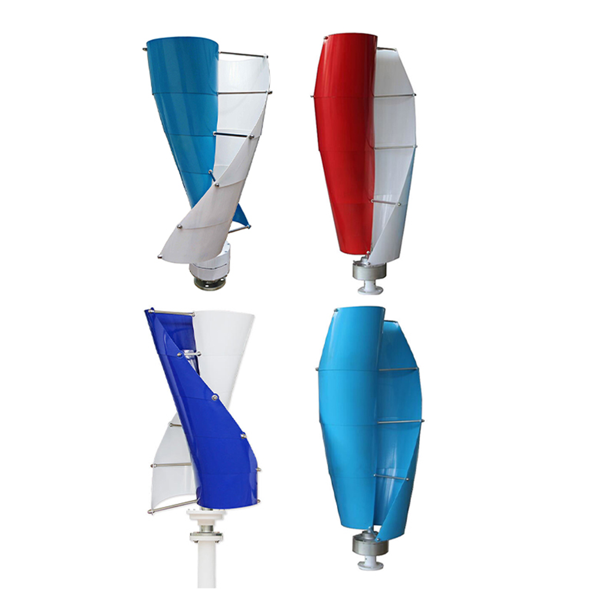 Top Selling Home Hybrids 220V 15Kw 10Kw 5Kw Vertical Wind Turbines With Perfect Protection Function