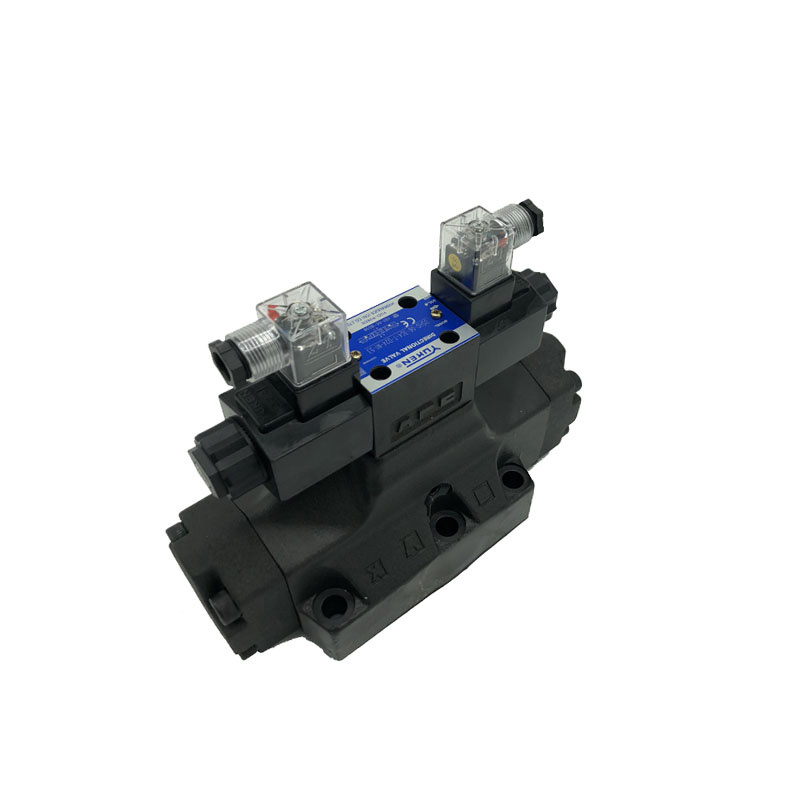 24 GPM 12v DC Hydraulic Solenoid Selector Diverter Valve