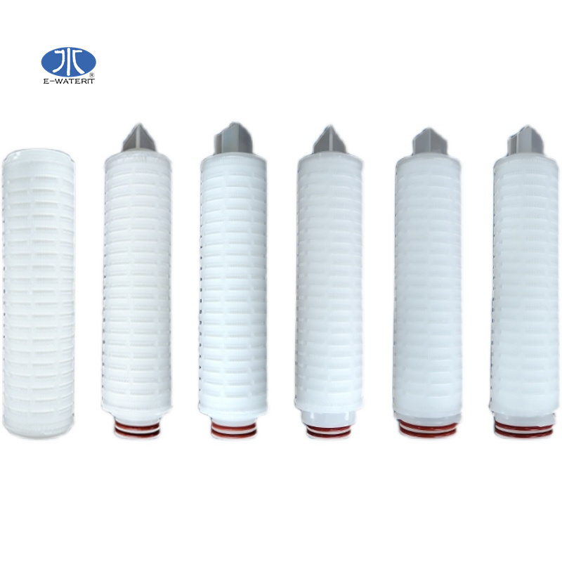 Micron cartridge filter PP pleated membrane filter cartridge with absolute filtration efficiency for wine filtration