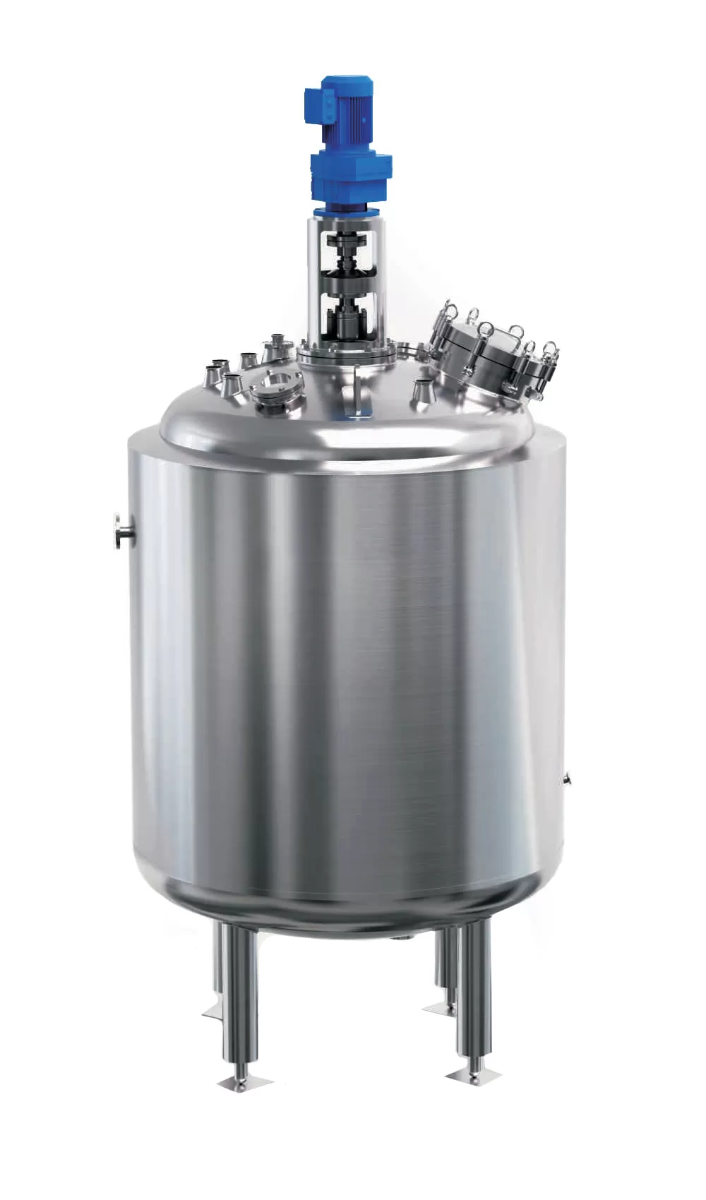 200L 500L 1000L 2000L Stainless Steel Mixing Tank Emulsifying Homogenizer Tank