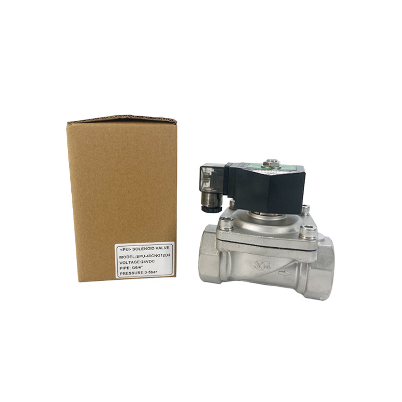 COVNA Normal Temperature Brass DC water reverse osmosis for Fluid Control 1'' npt 1/4 2 inch solenoid valve 12v 24vdc