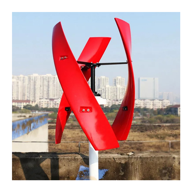 China Factory 600w 800w 1kw 2kw 3kw 4kw 5kw 10kw 30kw Vertical Axis Wind Turbine VAWT Wind Power Generation System For Home Use