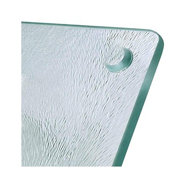 Frosted Tempered Glass Cutting Board, Scratch, Heat, Shatter Resistant, Dishwasher Safe (Frosted 16x14