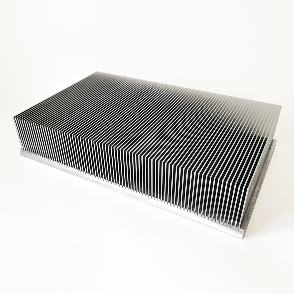 Custom heatsink aluminum bonded fin heat sink 240(W)*50(H)*140(L)mm