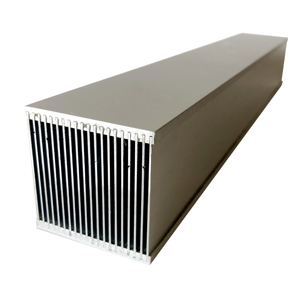 Custom heatsink Large heatsink Bonded fin heat sink made without mold