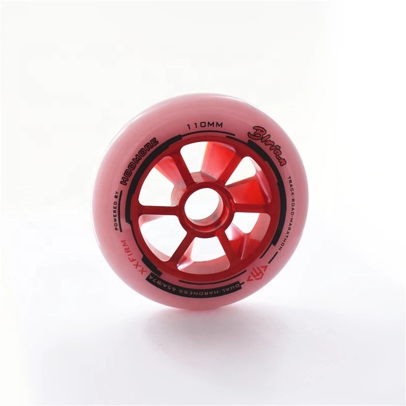 High Elasticity Rebound Inline Speed Skates Wheels Roller Race 100mm 110mm 82A High rebound Speed Skating Wheels