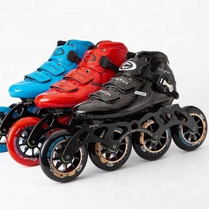 4 Wheels Roller Skate Speed roller Shoes For Racer Wholesale Popular Racing Shoes Speed Skates For Adults