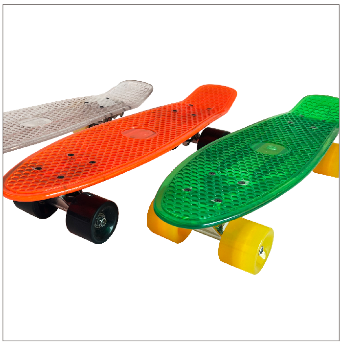 ABEC-9 plastic pen ny skate fishboard cruiser skateboard Multi colors for Kids skateboard pen ny skate fishboard