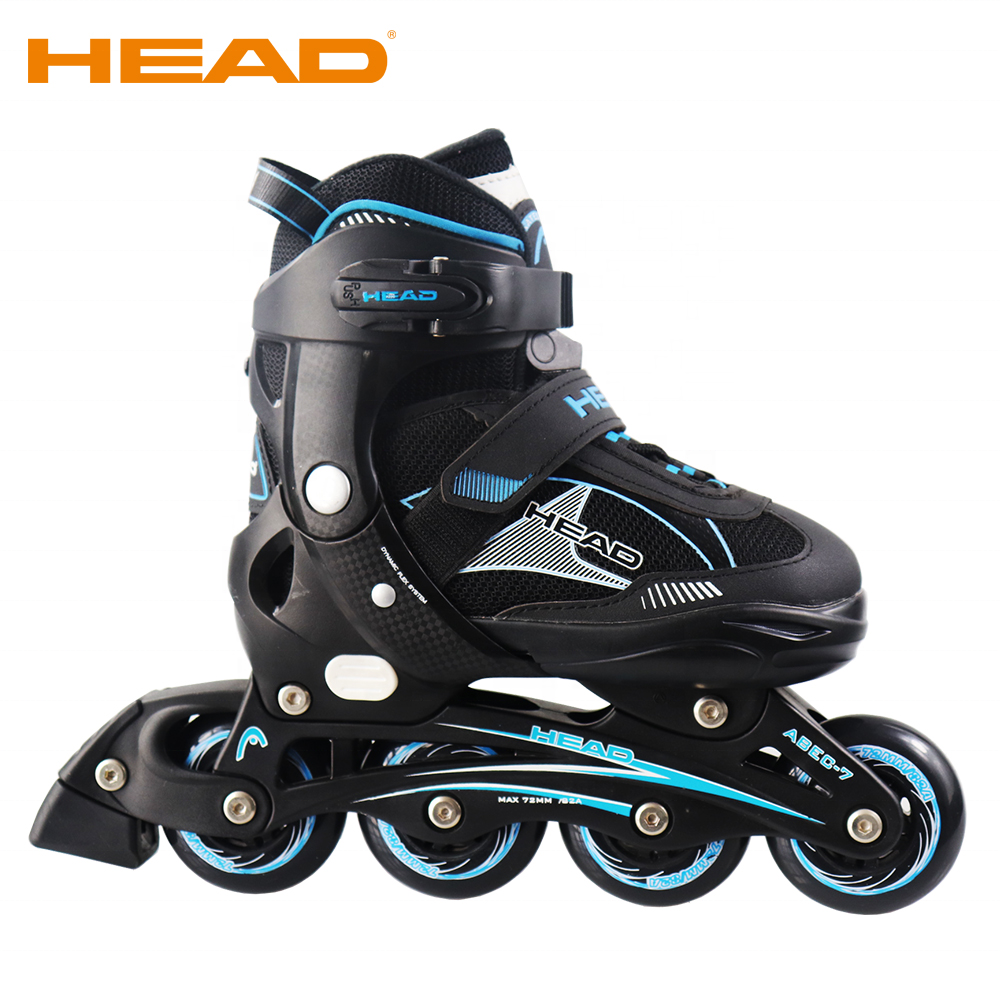 HEAD 76mm 72mm PU wheels patines inline roller skates woman roller skates roller shoes with retractable wheels