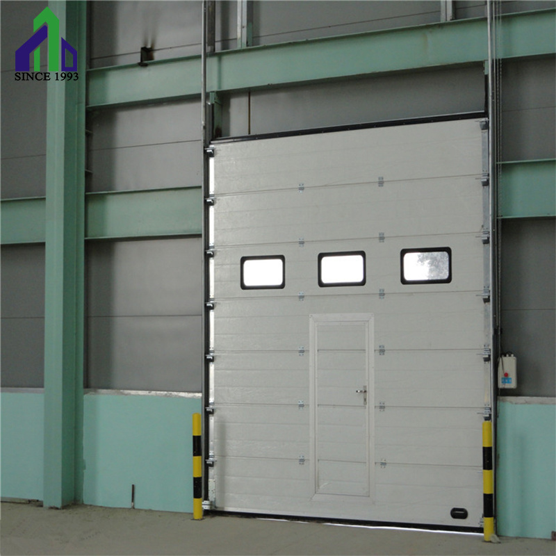 JIANDA Industrial Vertical Sliding Door Warehouse Automatique Sectional Industrial Doors