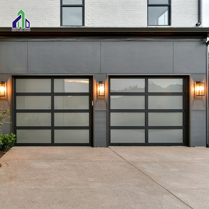 Aluminum See Thru Glass Garage Doors Glass Sectional Aluminum 9x8 16' 12ft X 11ft Used Glass Garage Doors Sale