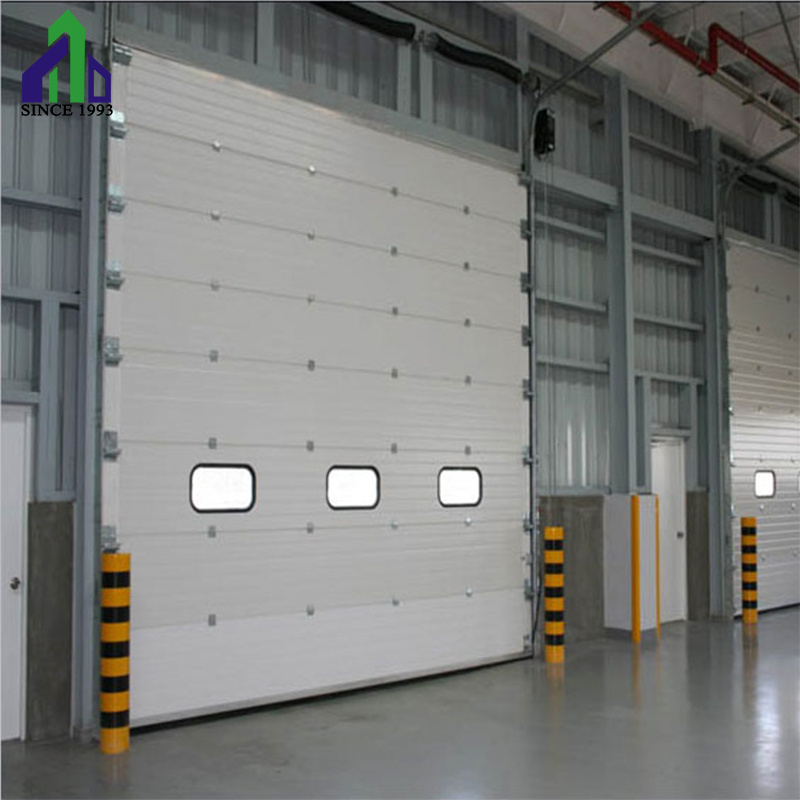 JIANDA Industrial Vertical Sliding Door Warehouse Automatique Sectional Industrial Doors